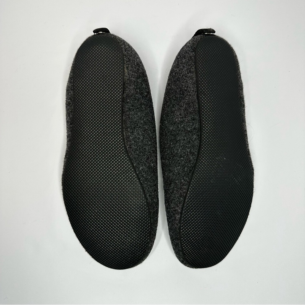 Mahabis Classic Wool Grey Slippers Women's Size EU 39 US 8 - Picture 8 of 8